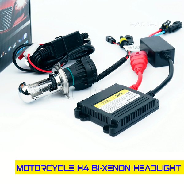 Lampe au xénon hid pour Moto, h4 hi/low h4 bi-xenon, 35w