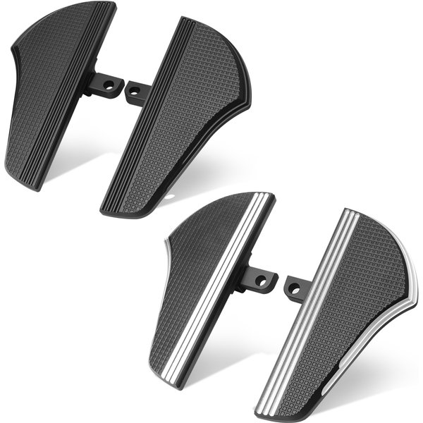 Motorcycle Rear Passenger Floorboards Footboard Foot Peg Rest CNC Male Mount Foot Pegs For Harley Touring Dyna Sportster XL