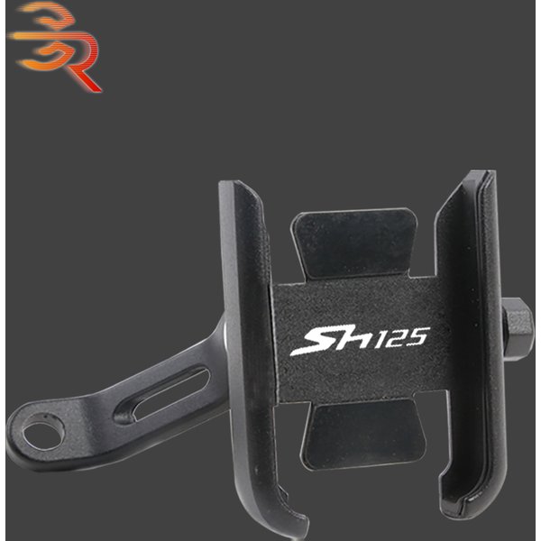 Handyhalterung aus Aluminium für Honda SH125i SH150i SH 125i 150i SH125 SH150 2006-2021 2018 2019 2020 Motorradzubehör