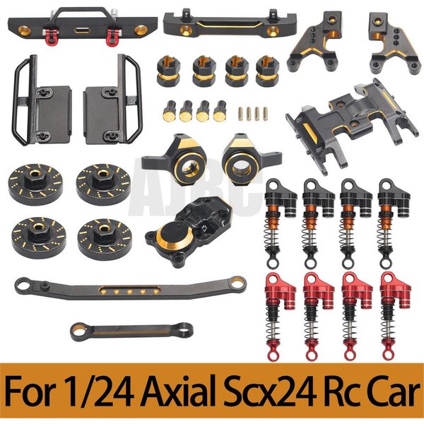 Achsgehäuse, Servoständer, Getriebehalterung, Gehäuse, Chassisverbindungen, Lenkbecher für 1/24 Crawler-Auto Axial SCX24 90081 4WD AXI00004