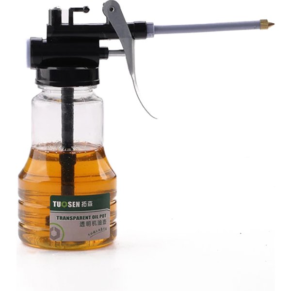 Huileur pour graisser des bidons d'huile transparents, pompe haute pression, huile lubrifiante, Machine en plastique, pistolet à graisse de 250ml