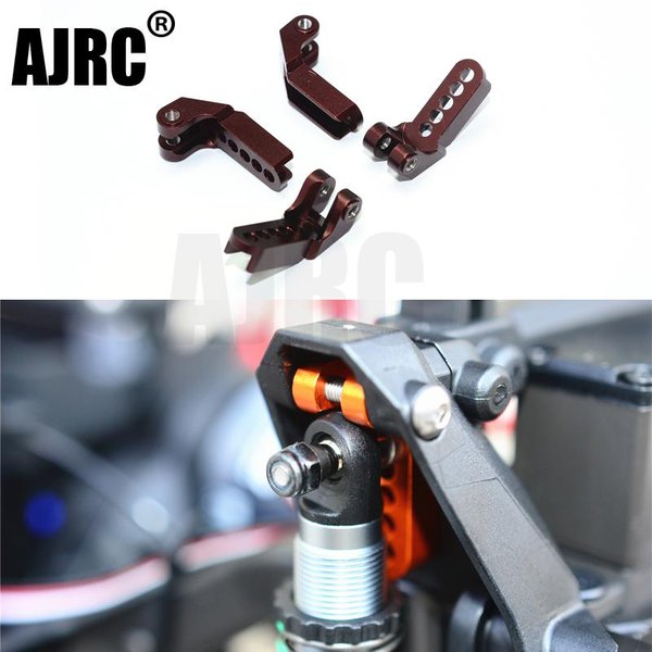 Support hydraulique réglable avant et arrière en alliage d'aluminium, support de Suspension pour voiture d'escalade Rc 1/10 pour Traxxas Trx4 Defender