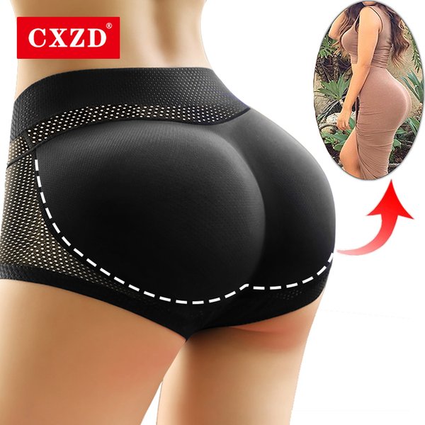 Femmes rembourrées Push Up culottes bout à bout Shaper faux cul fesses hanche coussinets Invisible contrôle culottes slips sous-vêtements Lingerie