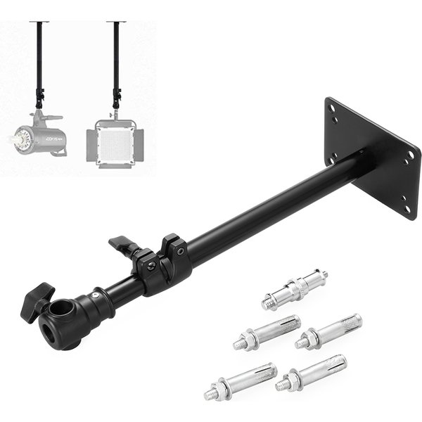 Selens Photography Photo Studio Video Wall Ceiling Mount Stand Overhead with 1/4" Thread for video camera wall mount