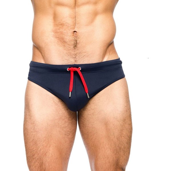 Sexy homme marque natation push-up pad maillot de bain taille basse natation hommes slips maillots de bain boxeurs patchwork couleur vente chaude été