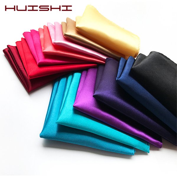 HUISHI Solide Taschentuch Vintage Mode Party Tasche Taschentuch Für Anzug männer Taschentuch Trauzeugen Einstecktuch Taschentuch