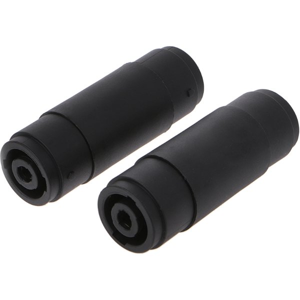 Connecteur de câble Audio, adaptateur de coupleur de haut-parleur femelle à femelle, 4 broches, 2 pièces, L15