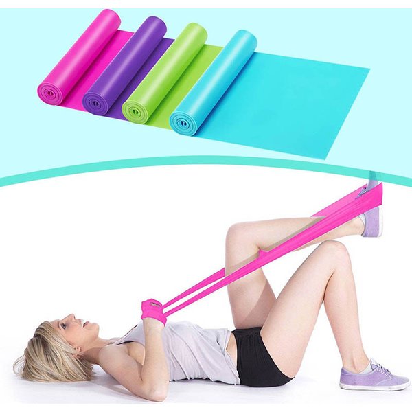 Bandes de résistance sportive, Pilates, force, conditionnement, entraînement, Yoga, Fitness, équipement de gymnastique, boucles élastiques en caoutchouc Latex
