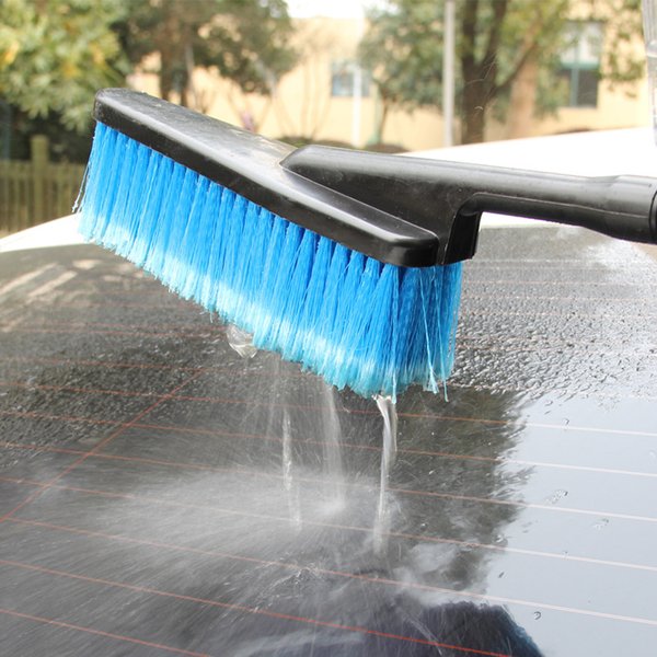 LEEPEE – brosse de nettoyage de lavage de voiture à Long manche, interrupteur de débit d'eau rétractable, bouteille en mousse, nettoyage de voiture, outils de lavage automobile