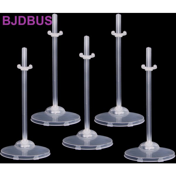 5 Pcs Translucence Doll Stands Figure Display Holder High Quality Toy Model Accessories for 11.5'' Doll 1/6 30cm Baby Kids Toys