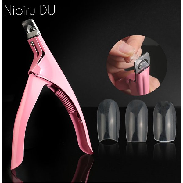 Coupe-ongles faux manucure pince coupe-ongles Type spécial U mot coupe faux outils de manucure coupe tondeuse ongles manucure outils