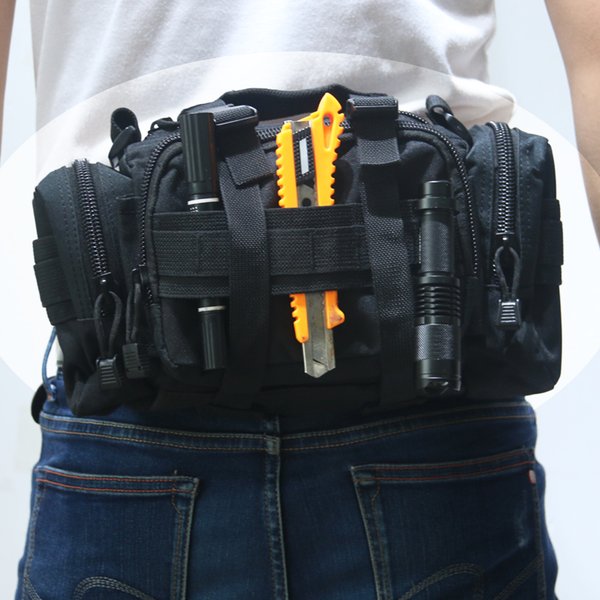 TAK YIYING MOLLE Jagd-Hüfttasche, robuste Utility-Tasche mit Schultergurt
