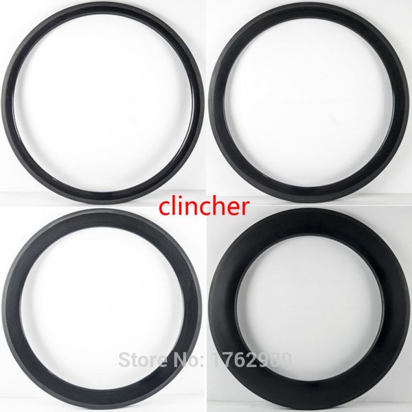 1 Stück neue 700C 38 50 60 88 mm Drahtreifenfelge Carbon Rennrad 3K UD 12K Vollcarbon-Fahrradräder