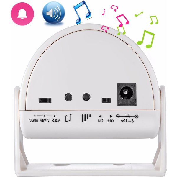 32 Songs Welcome Infrared Chime Doorbell Wireless Adjustable Volume Door bell PIR Motion Detector Alarm For Home Shop Store