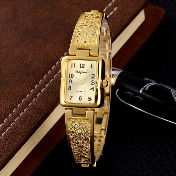2025 frauen Uhren Top Marke Luxus Armbanduhren Damen Mode Gold Edelstahl Armband Uhr Weibliche Elegante Uhr Frauen