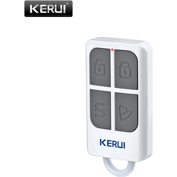 KERUI RC531 Drahtlose tragbare Fernbedienung 4 Tasten Schlüsselanhänger für WIFI GSM PSTN Home Security Alarm System