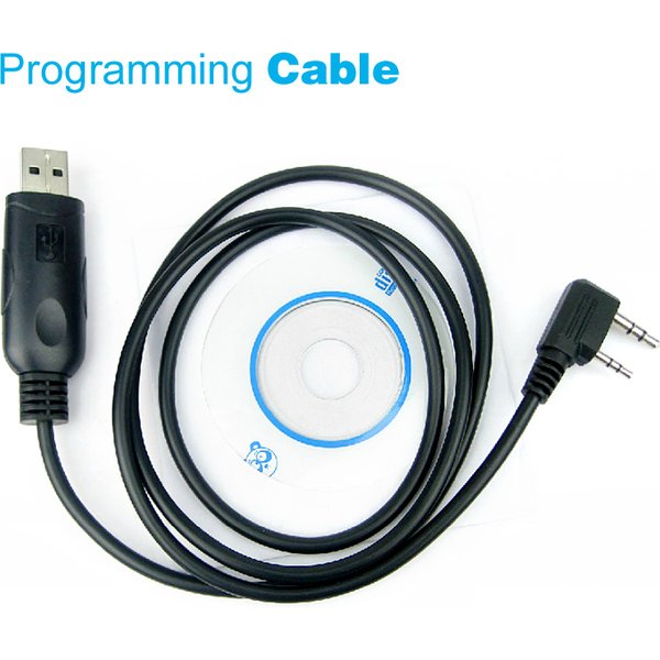 Câble de pigments USB UV5R pour BF-888S UV-5R Baofeng H777 KENWOOD TK3207 Talkie TK-3107 Walperforé Radio bidirectionnelle 2 broches