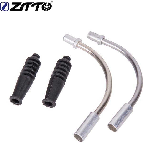 ZTTO MTB Mountain Bike Brake Noodles For V-brake Guide Pipe Bicycle Accessories Cable Guide Bend Tube Pipe Aluminum Alloy Pipe