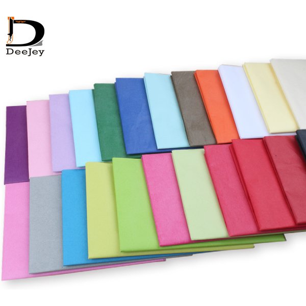 Papier de soie rond pour cadeau de mariage, papier de copie de vêtements, matériel de bricolage, couleurs de bonbons, 50x66cm, 20 pièces par lot