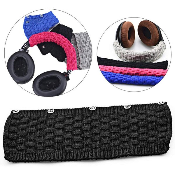 Juste de protection universelle en laine pour bandeau de sauna, coussinets à manches, coussins pour Beats Pro, Audio-Technica, Sony oco