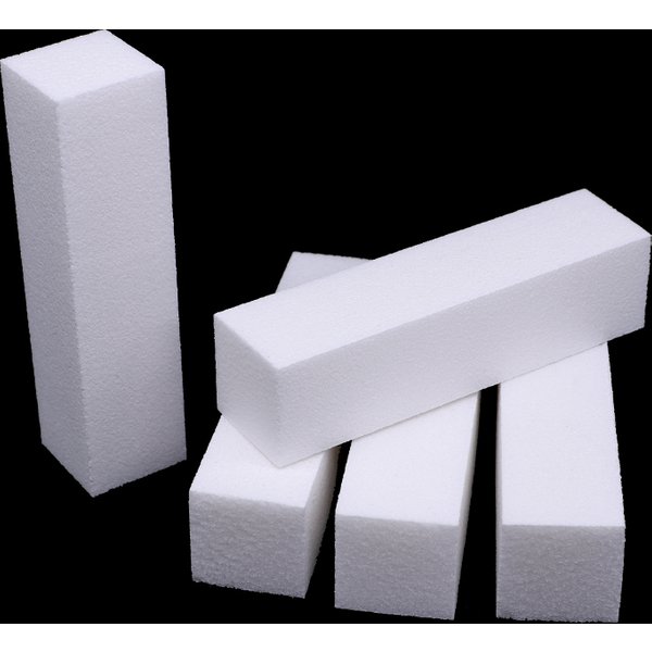 10Pcs/lot Nail File Sponge Nail Art Buffing Block Files Pedicure Manicure White Buffer Block Nail Glitter Tools Women Salon