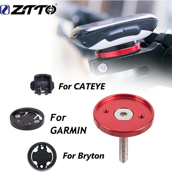 ZTTO Fahrradteile MTB Rennrad Computer Halter Vorbau Top Cap Fahrrad Stoppuhr GPS Ultraleichte Halterung