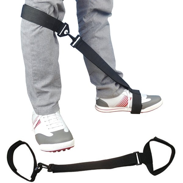 Ceinture correctrice de jambes pour entraîneur de Swing de Golf, 1 pièce, aide à l'entraînement de Golf, sangle orthopédique, correcteur d'affiche pour débutants en Golf