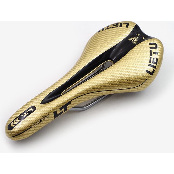 LIETU Bicycle saddle leather carbon bike saddle MTB Road Bike Front CushionCycling gel seat cover selle italia Bicyclespare part