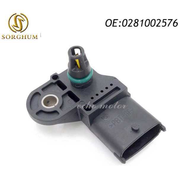 SORGHUM 0281002576 For IVECO FIAT For BOSCH New Intake Manifold Pressure Sensor MAP Radar 0281002743 Car Accessories Auto Parts