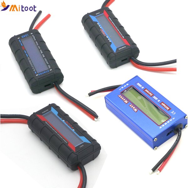 RC 100A 130A 150A 200A Hochpräzises Wattmeter und Leistungsanalysator mit Hintergrundbeleuchtung LCD für RC-Drohne