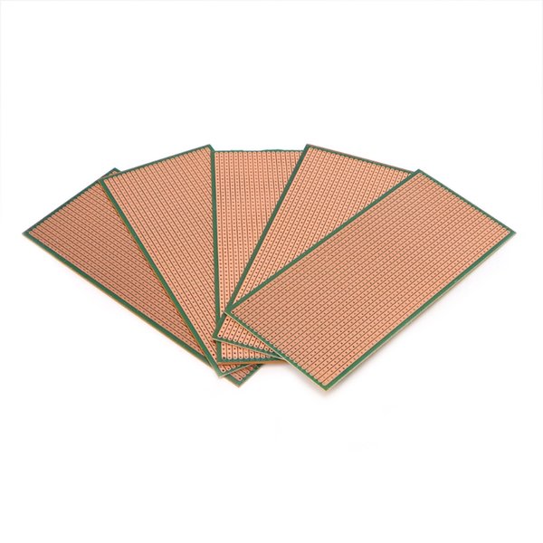 5 Pcs 6.5x14.5cm Stripboard Veroboard Uncut PCB Platine Single Side Circuit Board L15
