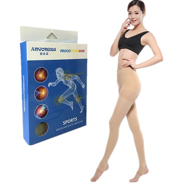 Collants élastiques fins d'été de haute qualité pour femmes, bas de Compression de jambes professionnels avec boîte cadeau, 45-55kg, offre spéciale