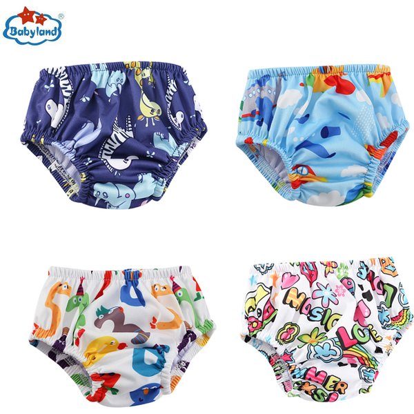 Lot de 10 couches de bain lavables pour bébé, trois tailles, réutilisables, pour bébés de 3 à 15 kg, en promotion