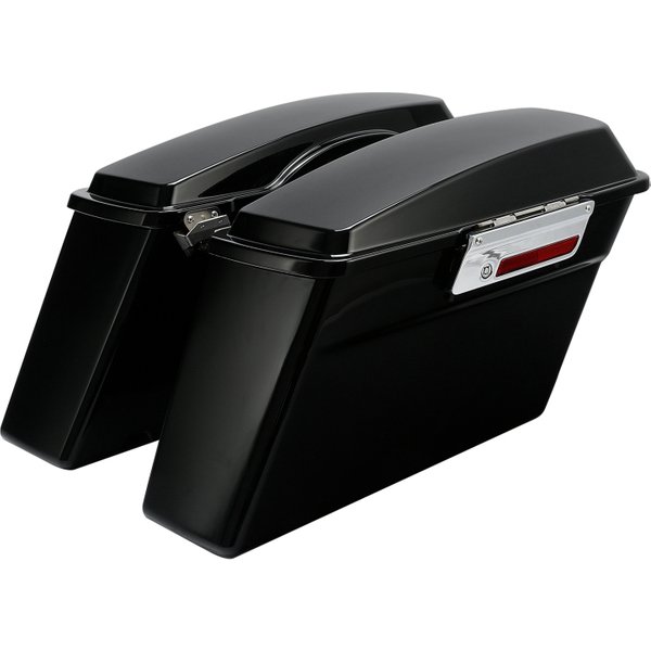 Motorcycle Hard Saddle Bags Saddlebag For Harley Touring Road King Road Glide Electra Glide 1994-2013