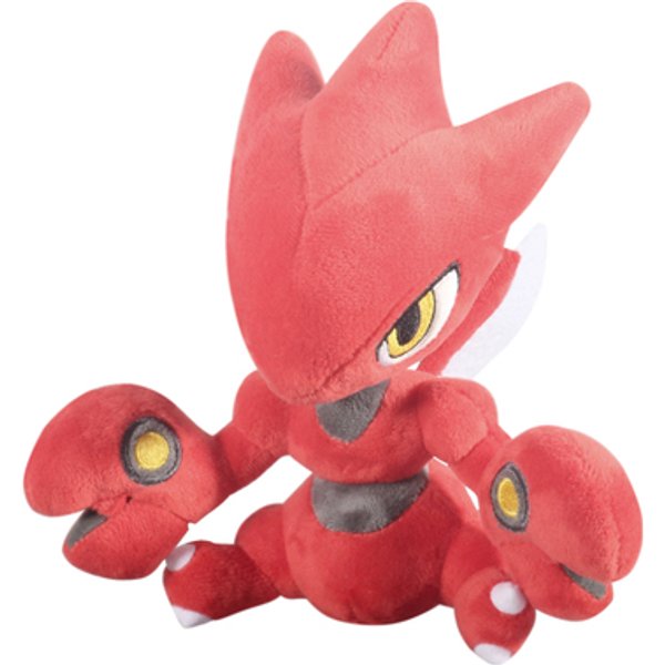 Pokemon-Spielcharakter Scizor Hochwertiges Plüschtier Weiche Stofftierpuppe Geburtstagsgeschenk für Kinder