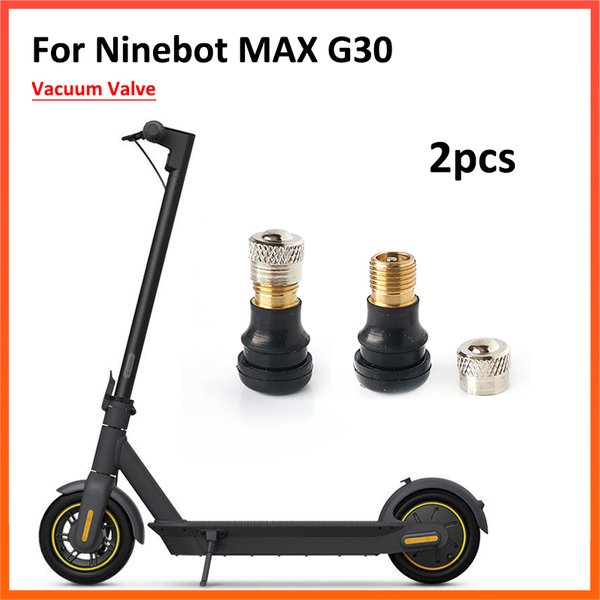Valve d'air sans chambre à vide pour Ninebot Max G30 G30D, accessoires de roue de Scooter électrique Xiaomi M365 1S