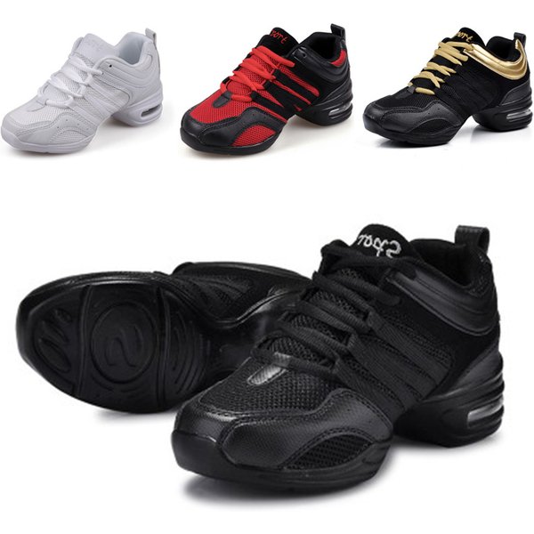 Baskets de danse en tissu maille, chaussures de Jazz, chaussures modernes de danse du ventre, danseurs de gymnastique contemporains, loisirs, sport pour hommes, femmes, enfants et adultes