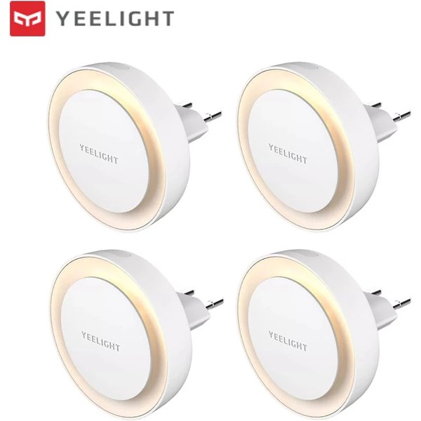 Yeelight Plug-in Light Sensor Nightlight Recognition Energy Saving Lighting Low Power Consumption Light Sensor EU Plug