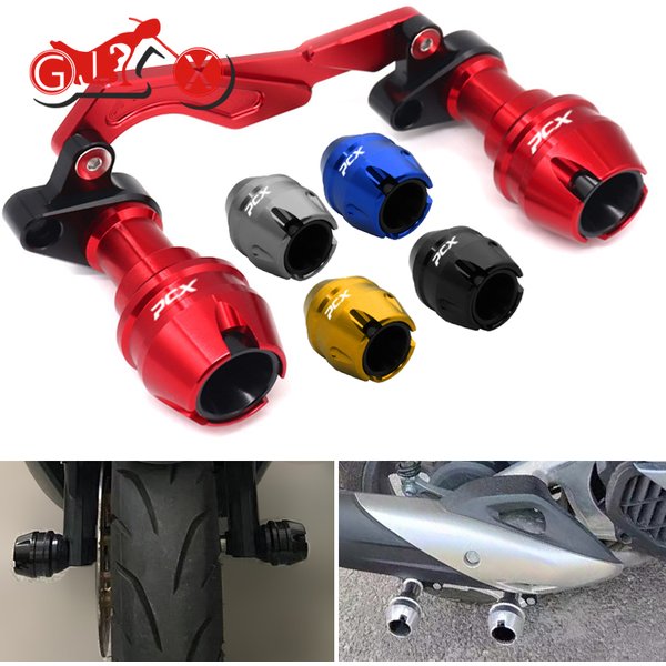 Motorrad Zubehör für Honda PCX150 PCX160 PCX125 PCX 160 125 150 Vorder Hinterrad Achse Gabel Crash Sliders Herbst Schutz