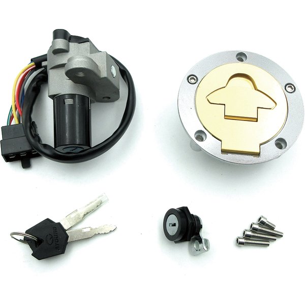 Gas Tankdeckel Sitz Zündschloss Start Lock Kontakt Schlüssel Set Für Ducati ST2 916/996/998/748 Monster 900 750 620 Cagiva Mito