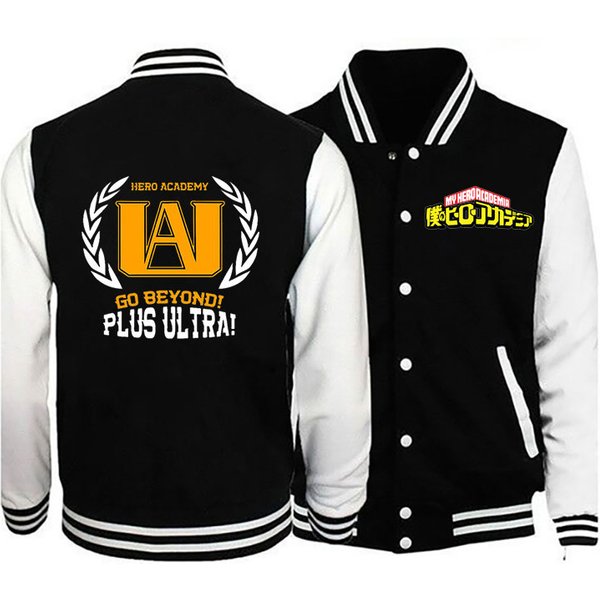 My Hero Academia – veste de baseball pour femmes, uniforme de rue, nouvelle version coréenne, blouson bombardier ample pour couple, printemps et automne 2021