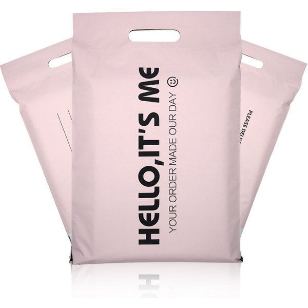 INPLUSTOP 20 pièces rose sac couleur D2w biodégradable Poly Mailer sacs enveloppes imperméables auto-scellant Post pochette épaissir sacs de courrier
