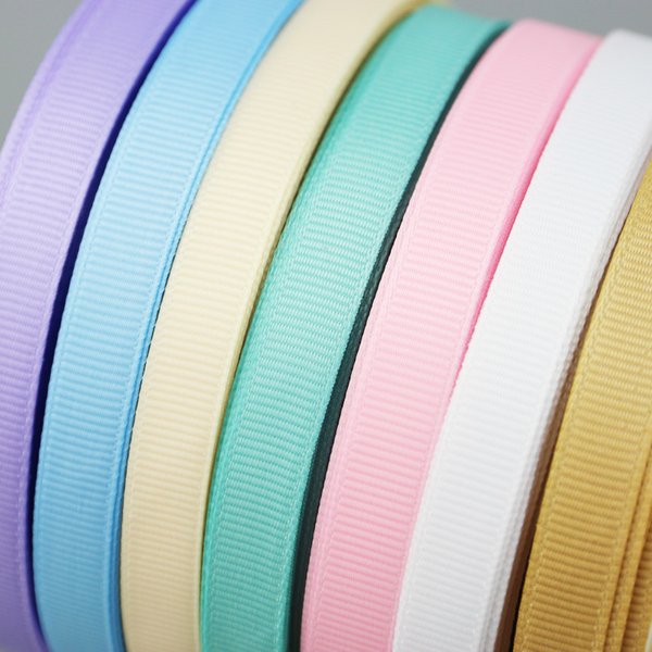 (25 Yards/Rouleau) Ruban gros-grain de 10 mm, vente en gros, rubans pour emballage cadeau, rubans décoratifs, tissu en dentelle