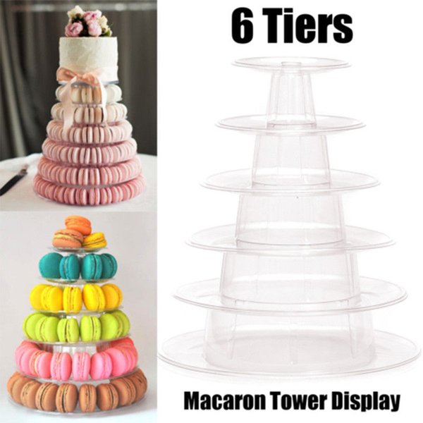 Porte - gâteaux de mariage multifonctions de 6 étages