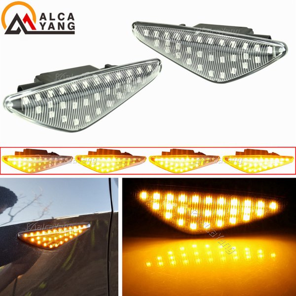 Pour BMW X3 F25 X5 E70 X6 E71 E72 2007-2019 clignotant séquentiel LED clignotant feux de position latéraux