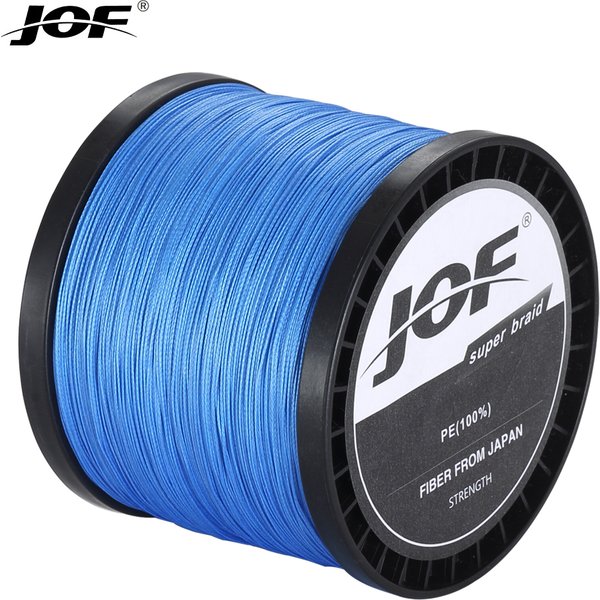 JOF X4 Fishing Line Braided Fishing Line 300m/500m/1000M Super Strong Multifilament Fishing line Carp Fishing pesca 8LB-80LB