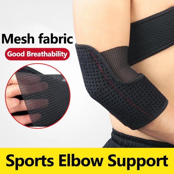 1 pièces sport coudière soutien pansement respirant coudières basket-ball volley-ball gymnase réglable sport sécurité bras manchon coussinets