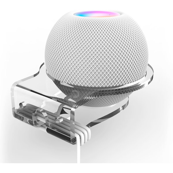 Support de montage mural de sortie pour Mini haut-parleur HomePod, étagère murale peu encombrante avec disposition de cordon pour Mini support HomePod