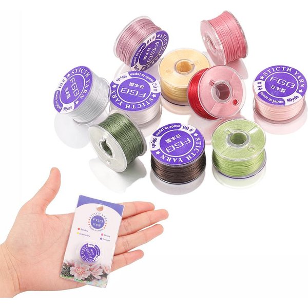 50yards/roll Special Coated BeadingThreads For Seed Beads Jewelry Making Cord Thread For DIY Bracelet Jewelry Making Accessorie