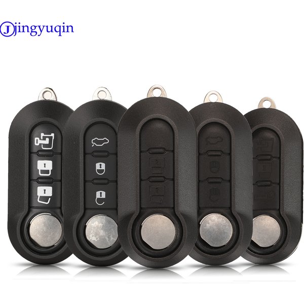 Jingyuqin Remote Key Case Shell Cover für Fiat500 Panda Punto Bravo Doblo Peugeot Boxer Citroen Relay Fiat Ducato Lancia Musa